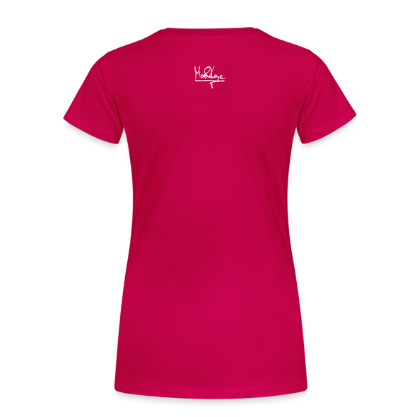 Women's Brighter Future Tee - dark pink