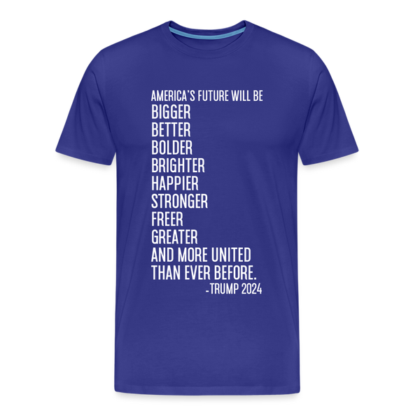 Brighter Future Tee - royal blue