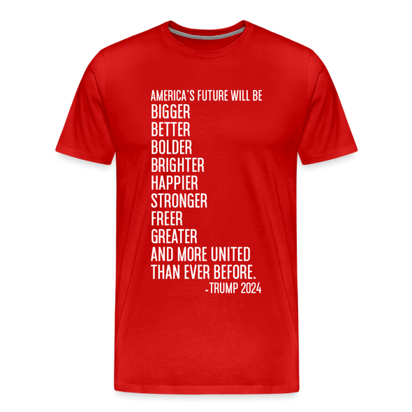 Brighter Future Tee - red