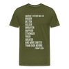 Brighter Future Tee - olive green