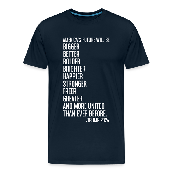 Brighter Future Tee - deep navy