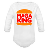 Maga King Baby Onesie - white