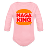 Maga King Baby Onesie - light pink