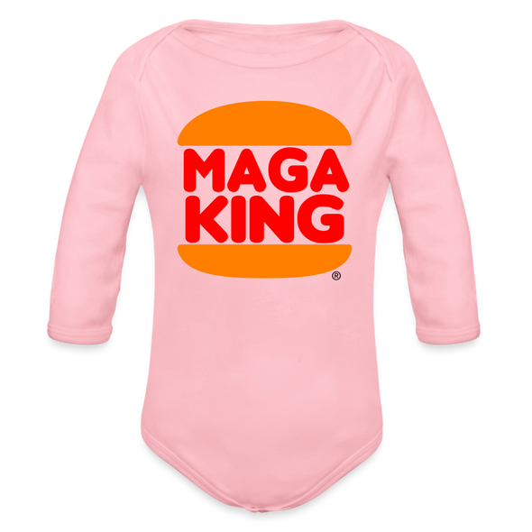 Maga King Baby Onesie - light pink