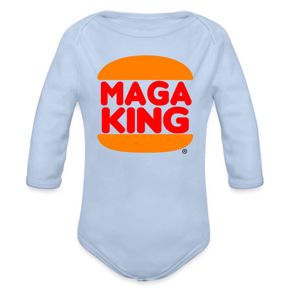 Maga King Baby Onesie - sky