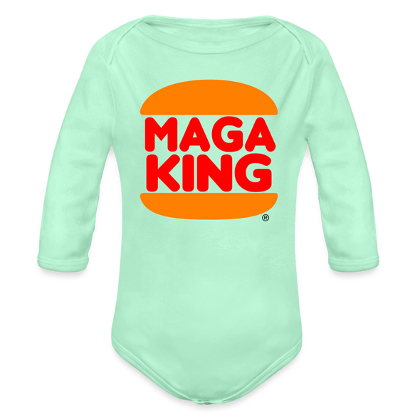 Maga King Baby Onesie - light mint