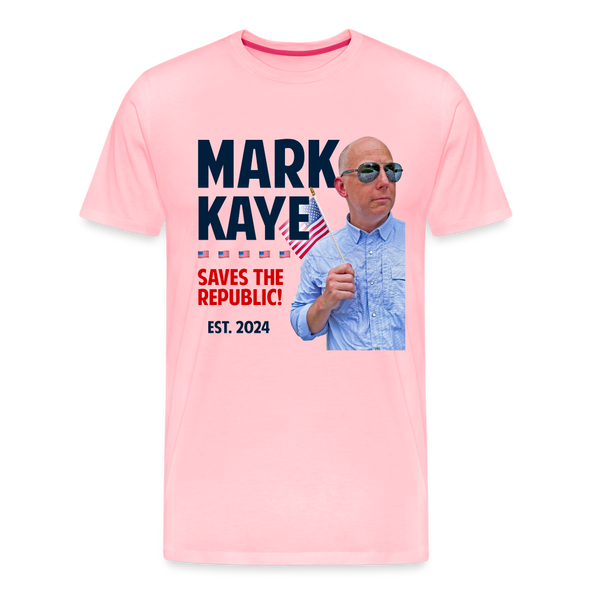 Mark Kaye Saves the Republic Official Tee - pink