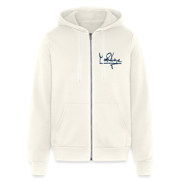 Mark Kaye Saves the Republic ZIP Hoodie - vintage white