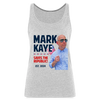 Mark Kaye Saves the Republic Women's Tank - heather gray