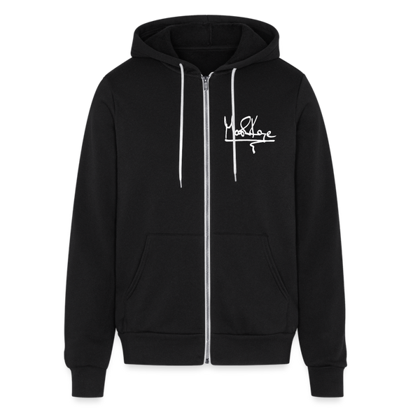 Signature Zip Hoodie - black