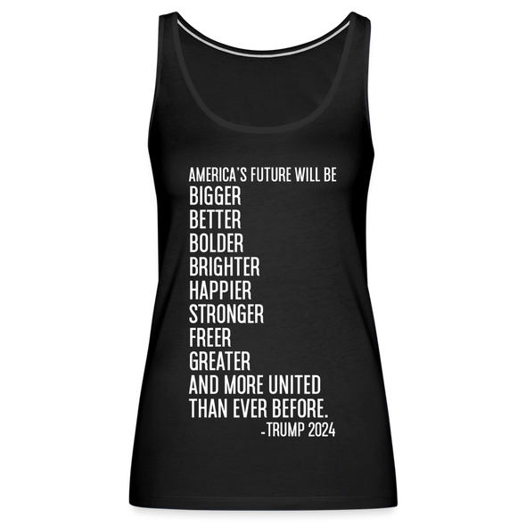 Women's Brighter Future Tank Top - black