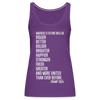 Women's Brighter Future Tank Top - purple