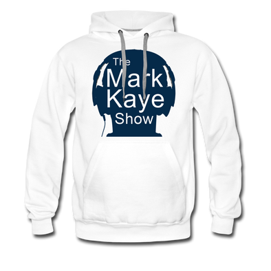 Mark Kaye Show Original Logo Hoodie - white