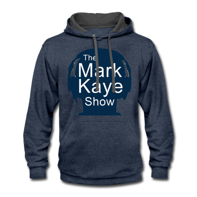 Mark Kaye Show Blue/Gray Hoodie - indigo heather/asphalt