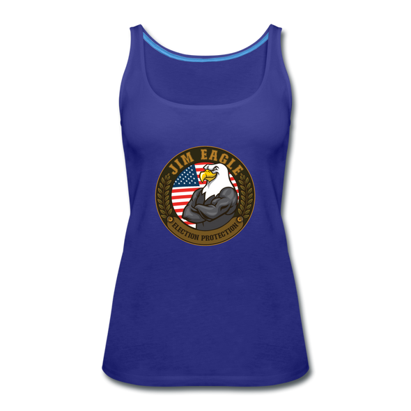 Women's JIM EAGLE Tank - royal blue