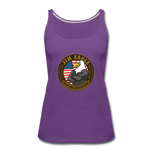 Women's JIM EAGLE Tank - purple
