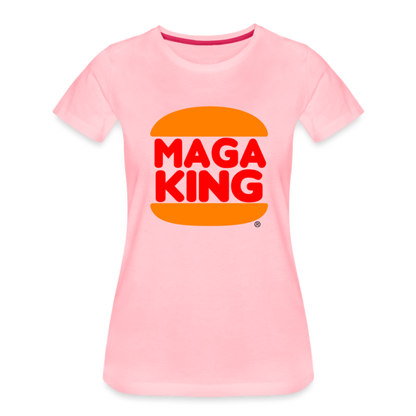 MAGA KING Women's Tee - pink