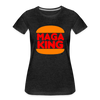 MAGA KING Women's Tee - charcoal grey