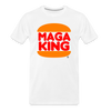 MAGA KING Official T-Shirt - white