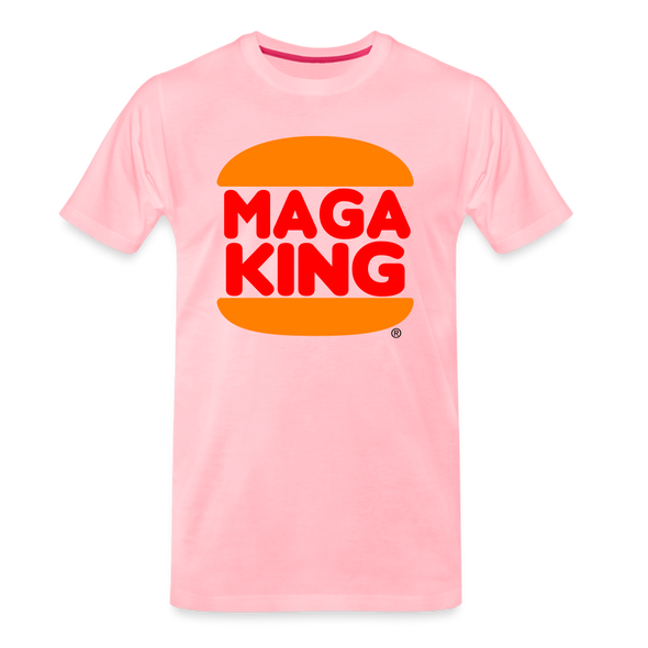 MAGA KING Official T-Shirt - pink