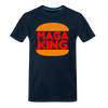 MAGA KING Official T-Shirt - deep navy