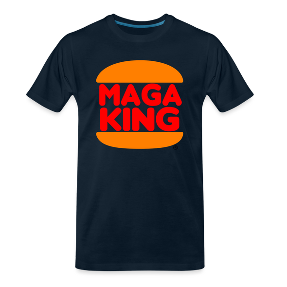 MAGA KING Official T-Shirt - deep navy