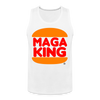 MAGA KING Men's Tank - white