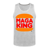 MAGA KING Men's Tank - heather gray