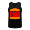 MAGA KING Men's Tank - charcoal grey