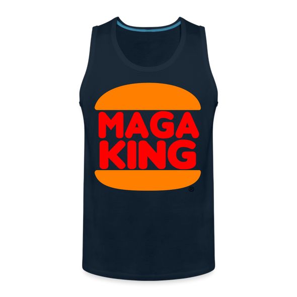 MAGA KING Men's Tank - deep navy