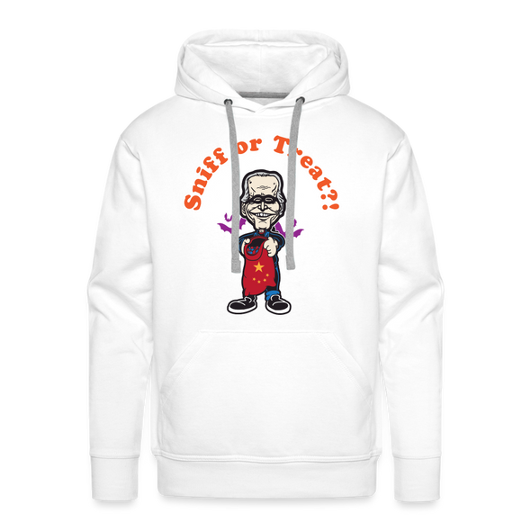 Sniff or Treat Hoodie! - white