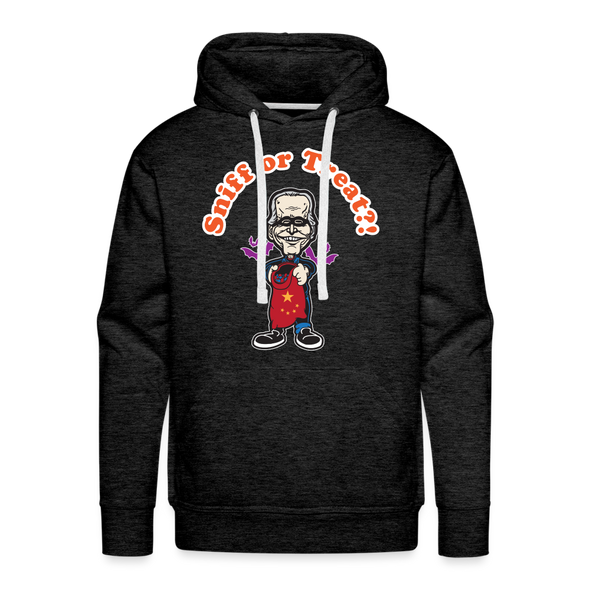 Sniff or Treat Hoodie! - charcoal grey
