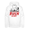 Biden Voters Hoodie - white