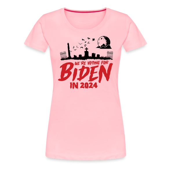 Biden Voters Women's Tee - pink