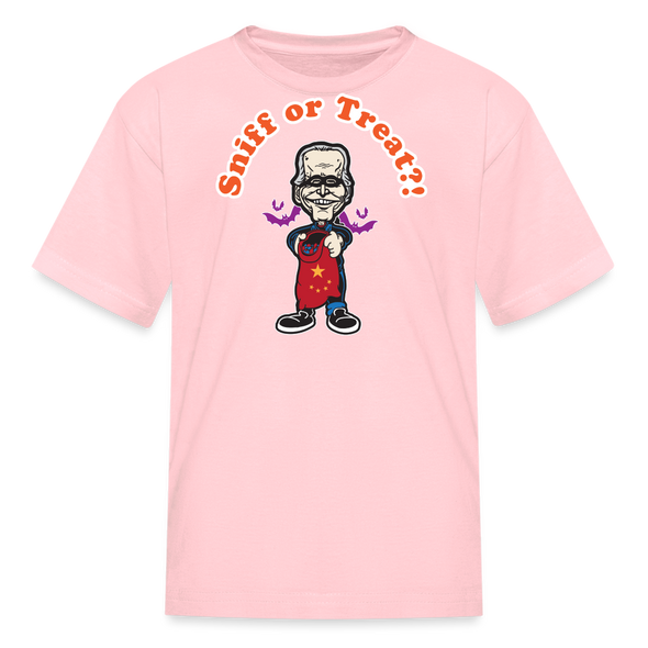 Sniff or Treat Kid's Tee! - pink