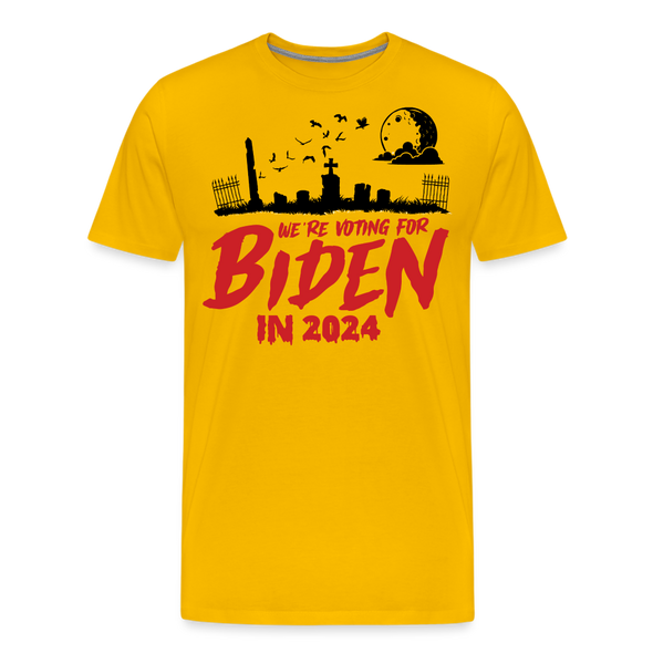 Biden Voters - sun yellow