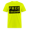FREE TRUMP Tee - safety green