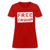 Women's FREE TRUMP Tee - red